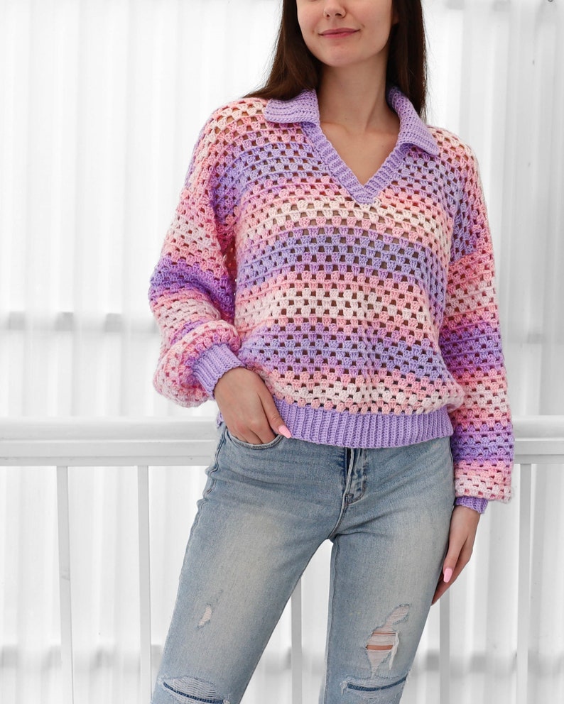 GentleGlow Sweater Crochet Pattern