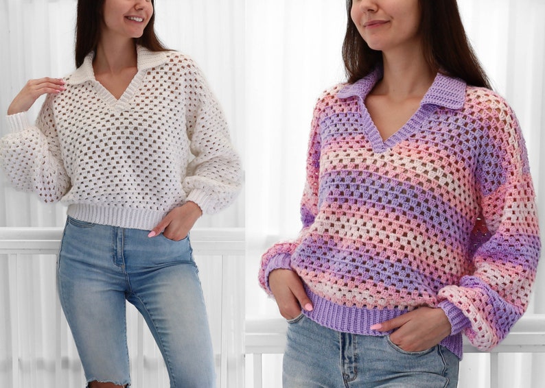 GentleGlow Sweater Crochet Pattern