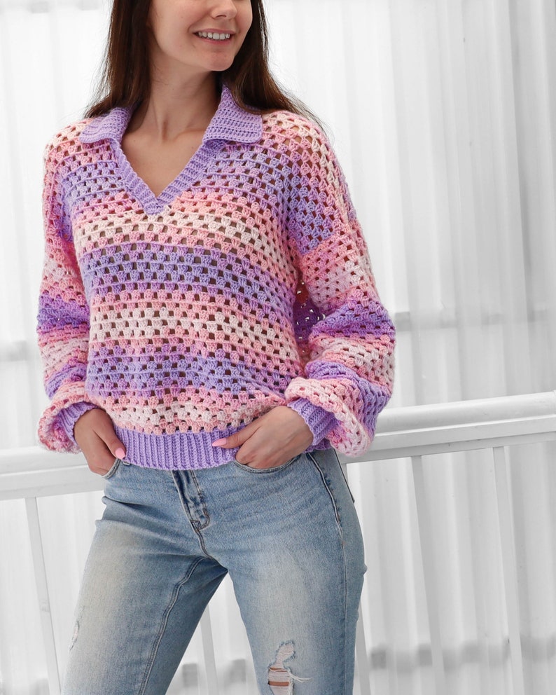 GentleGlow Sweater Crochet Pattern