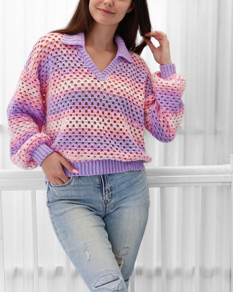 GentleGlow Sweater Crochet Pattern