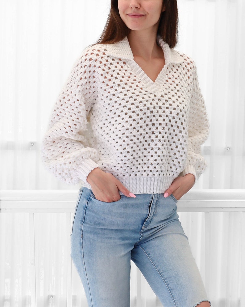 GentleGlow Sweater Crochet Pattern
