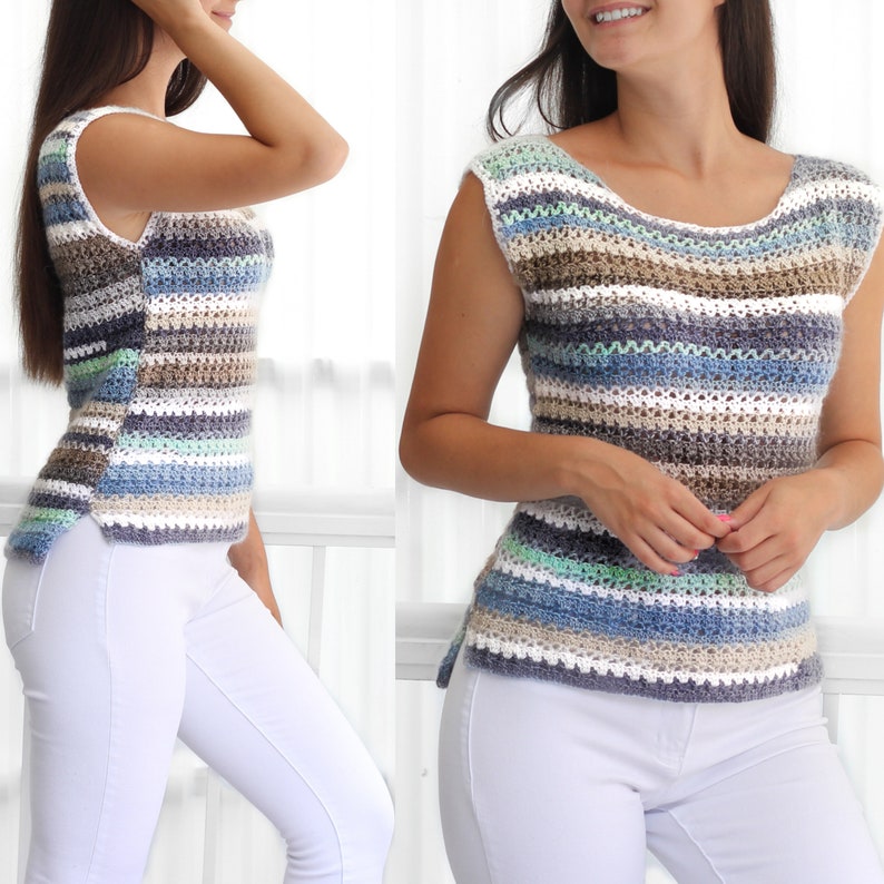CoastalWave Top Crochet Pattern