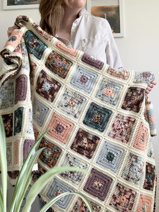 Pinewood Blanket Crochet Pattern