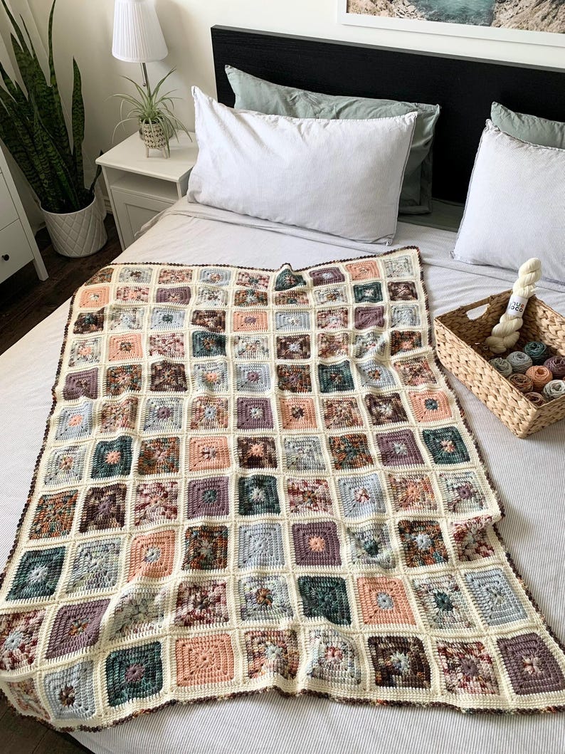 Pinewood Blanket Crochet Pattern