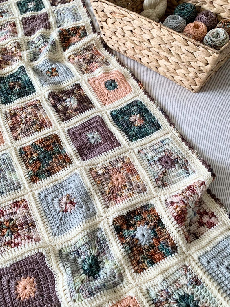Pinewood Blanket Crochet Pattern