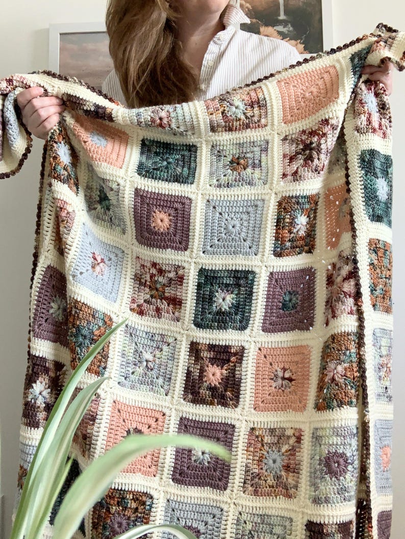 Pinewood Blanket Crochet Pattern