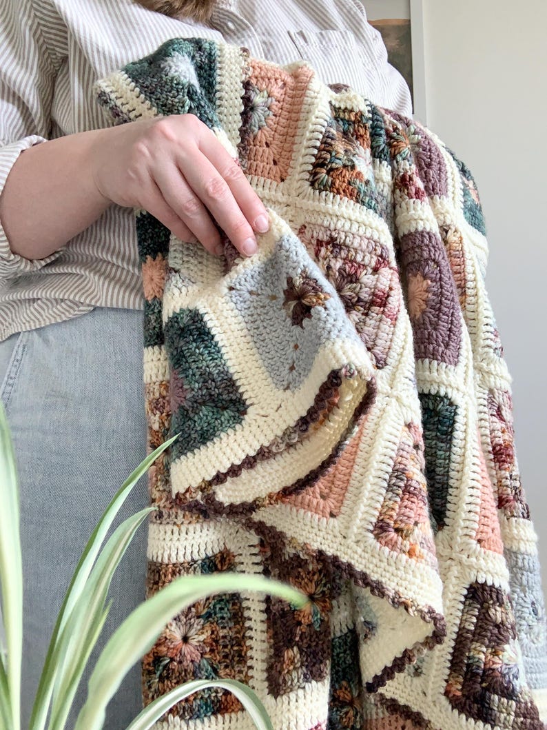 Pinewood Blanket Crochet Pattern