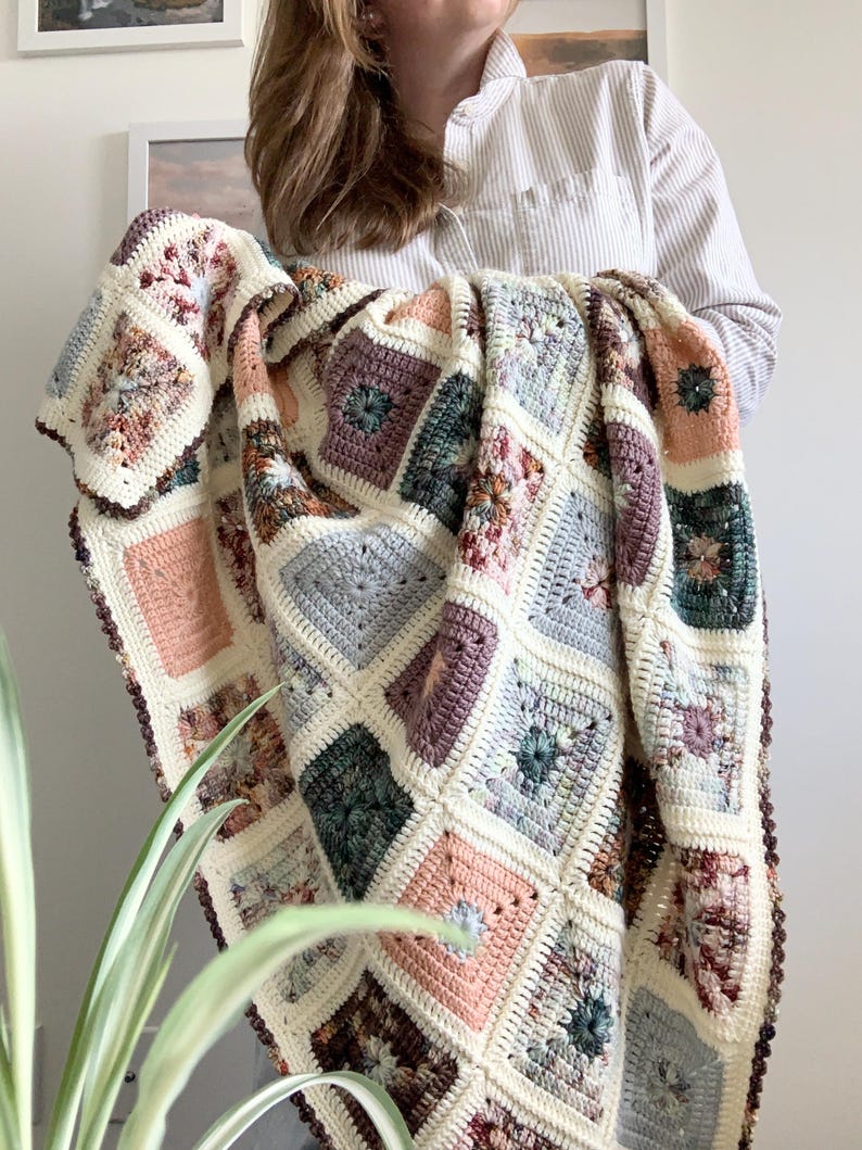 Pinewood Blanket Crochet Pattern