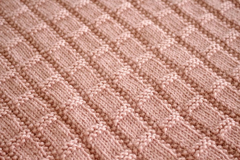SweetNest Blanket Knitting Pattern