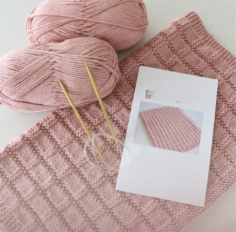 SweetNest Blanket Knitting Pattern