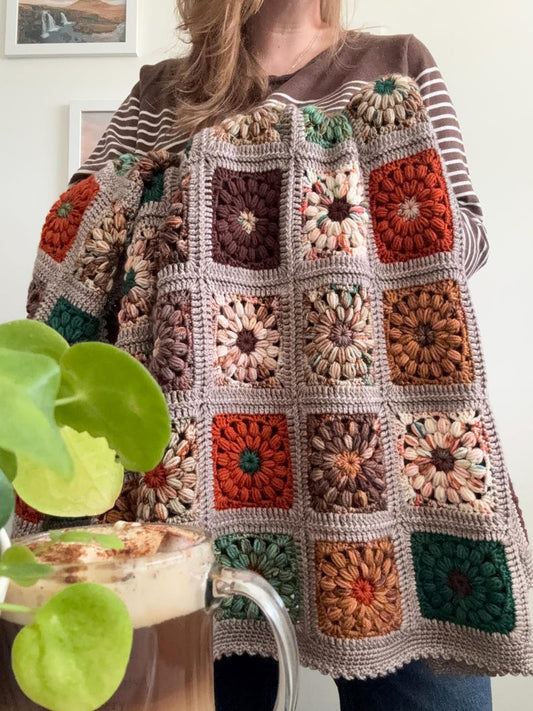 Harvest Blanket Crochet Pattern
