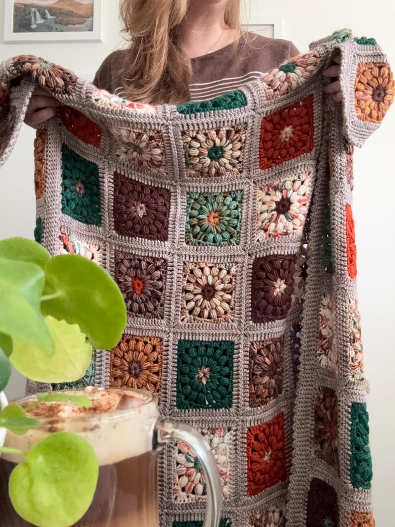 Harvest Blanket Crochet Pattern