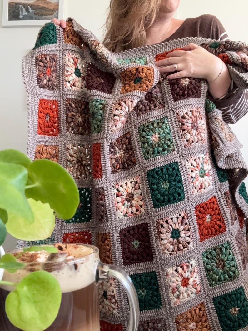 Harvest Blanket Crochet Pattern