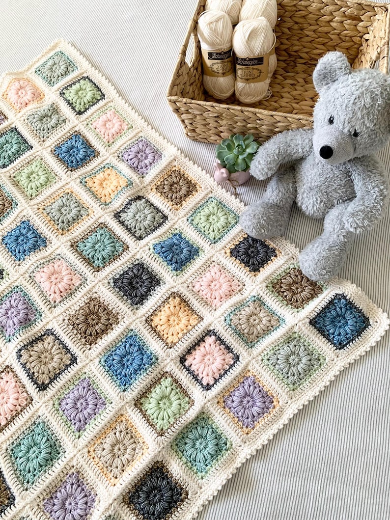 Wildbloom Blanket Crochet Pattern