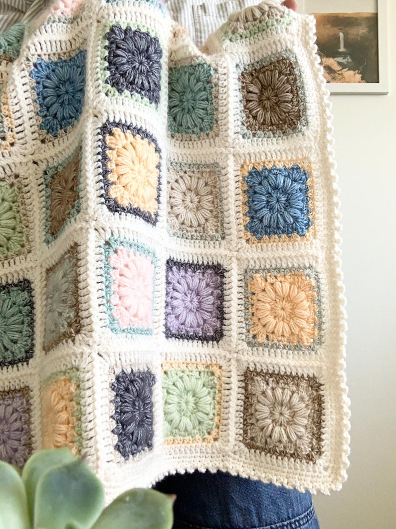 Wildbloom Blanket Crochet Pattern