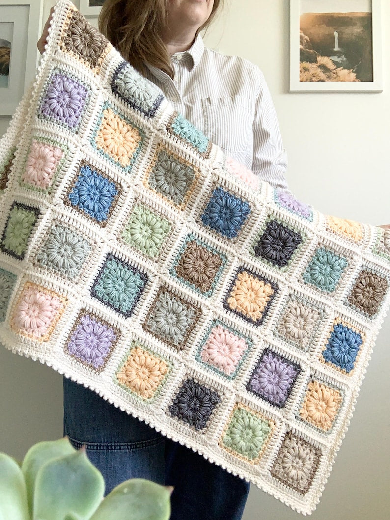 Wildbloom Blanket Crochet Pattern