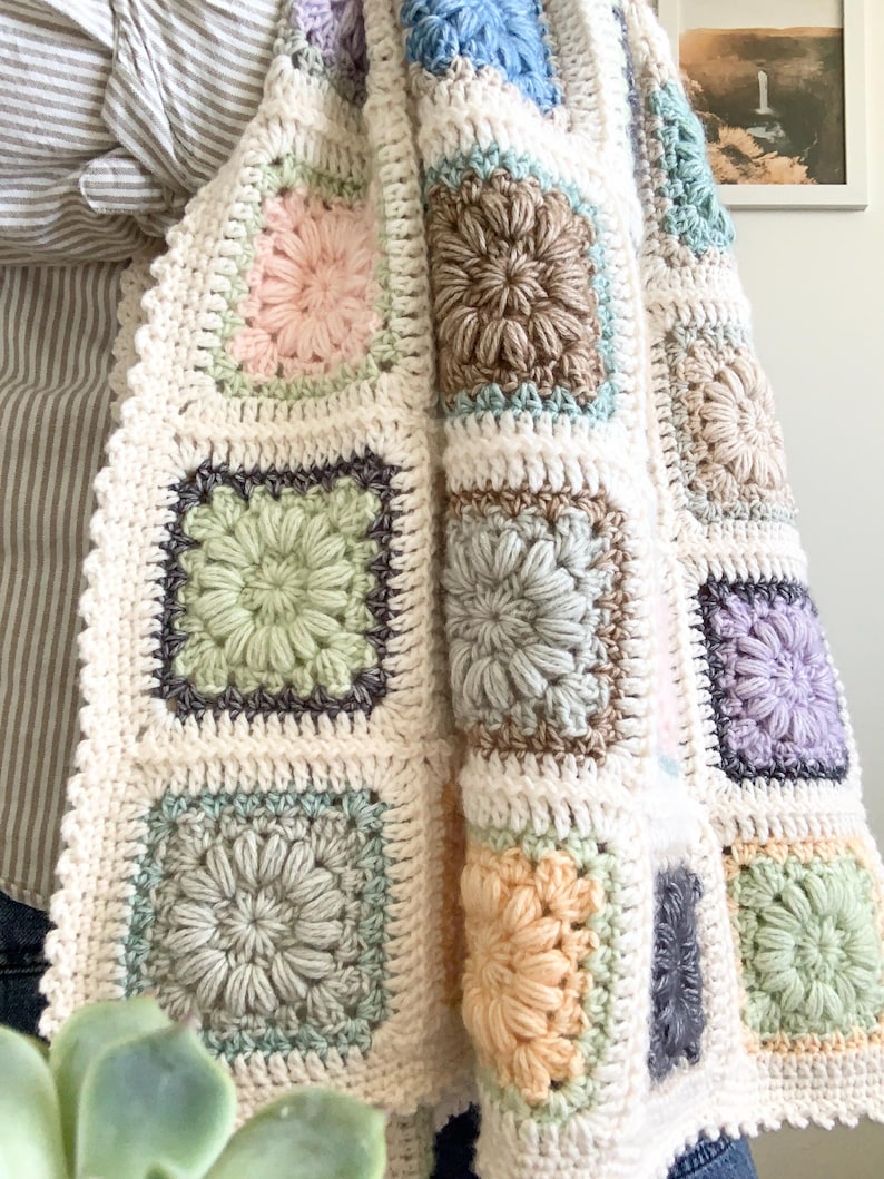 Wildbloom Blanket Crochet Pattern