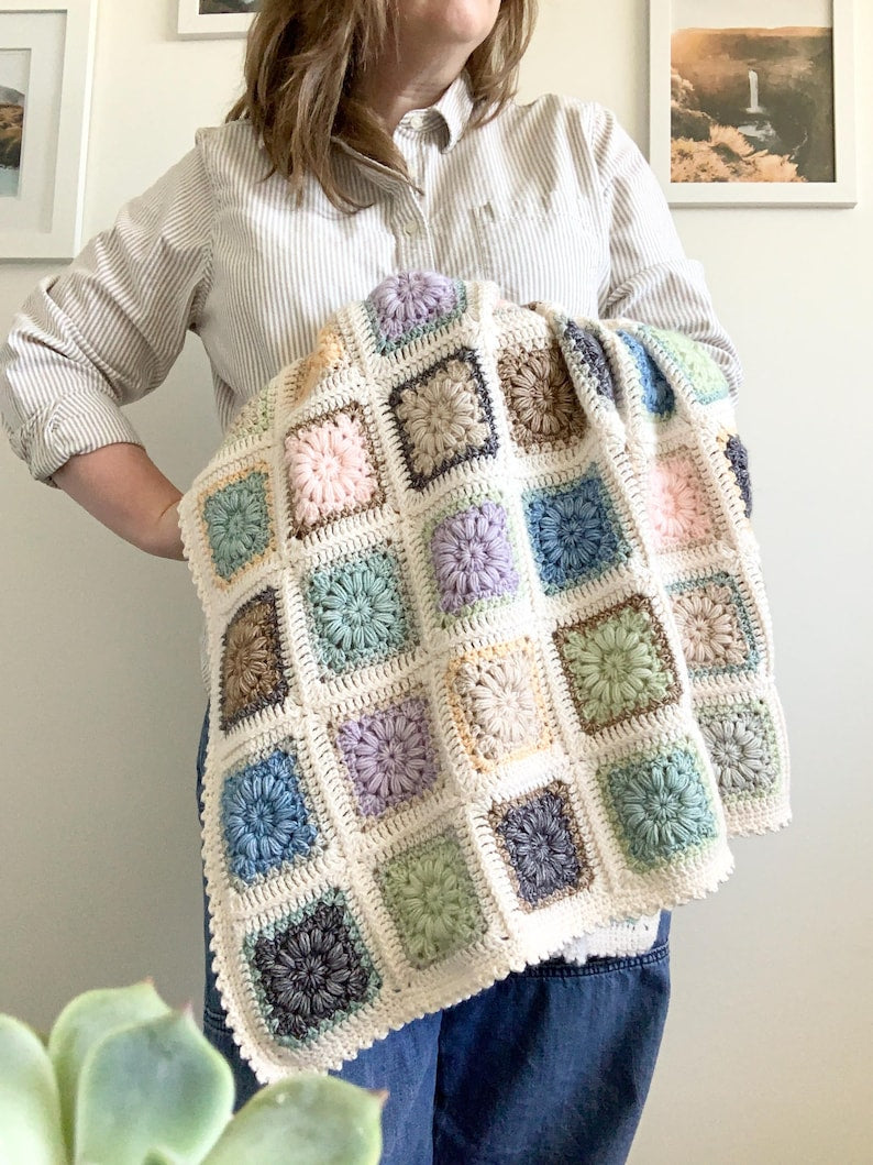 Wildbloom Blanket Crochet Pattern