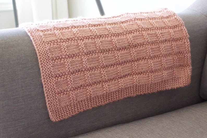 SweetNest Blanket Knitting Pattern