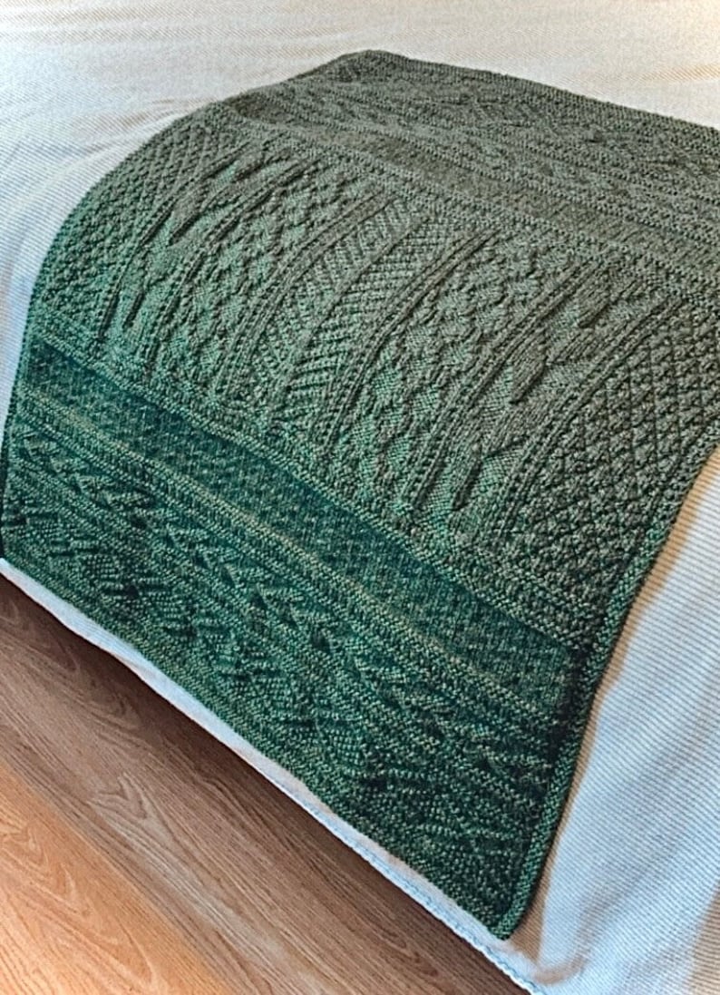 Serenity Blanket Knitting Pattern
