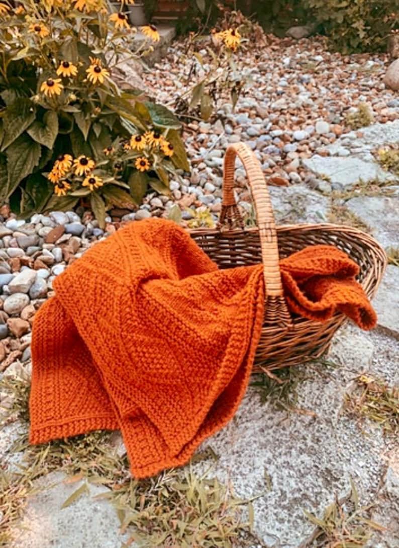 Serenity Blanket Knitting Pattern