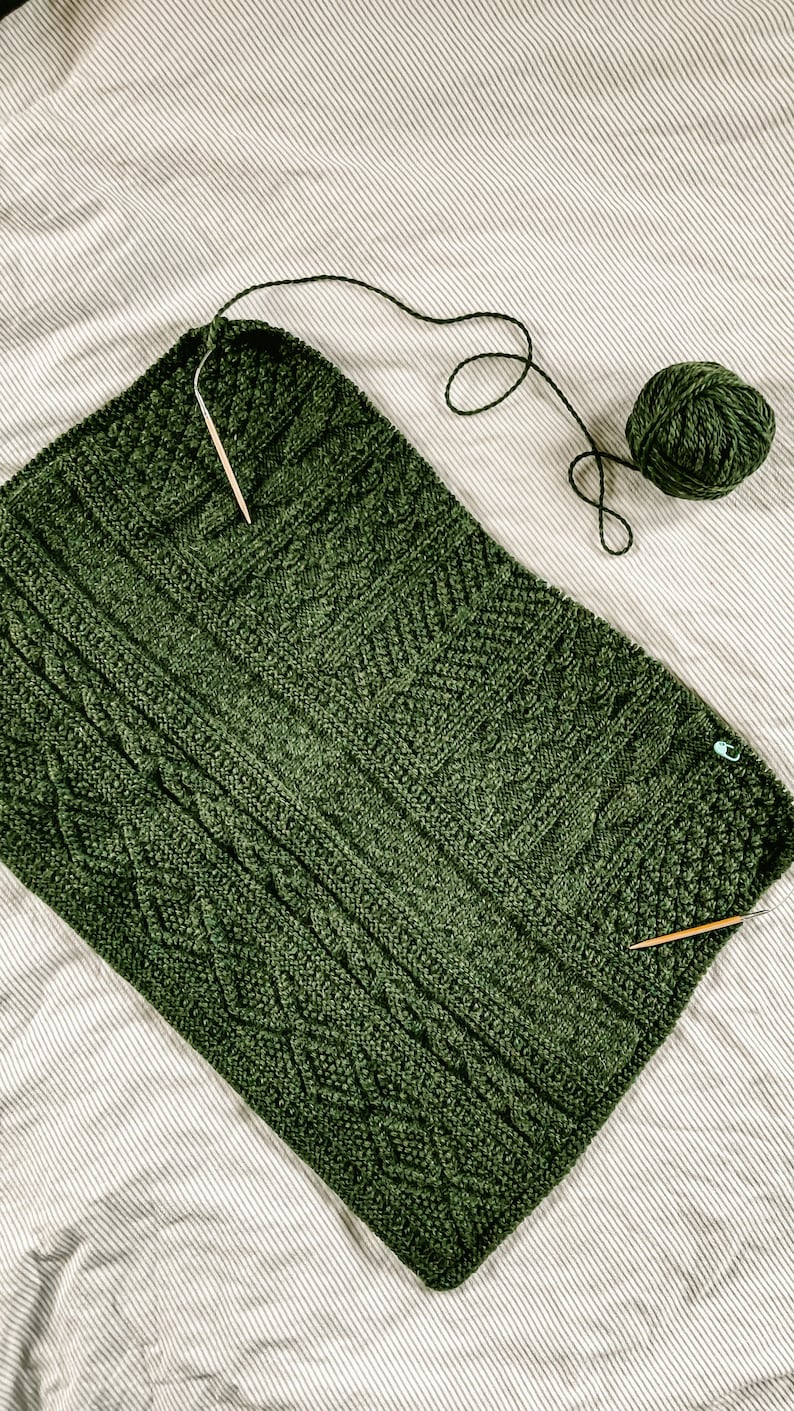 Serenity Blanket Knitting Pattern