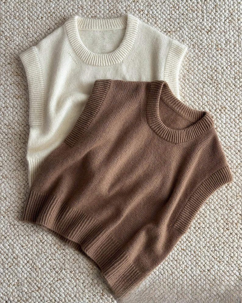 Loft Vest Knitting Pattern