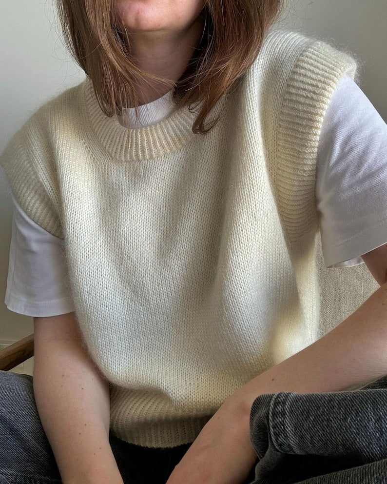 Loft Vest Knitting Pattern