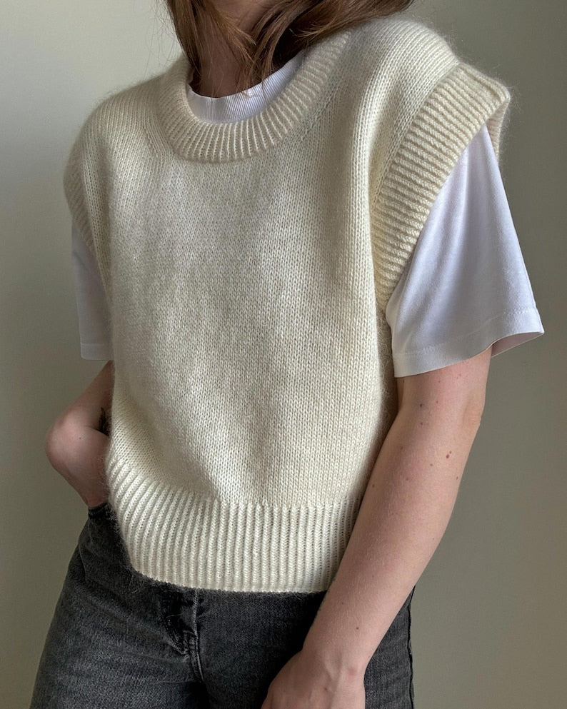 Loft Vest Knitting Pattern