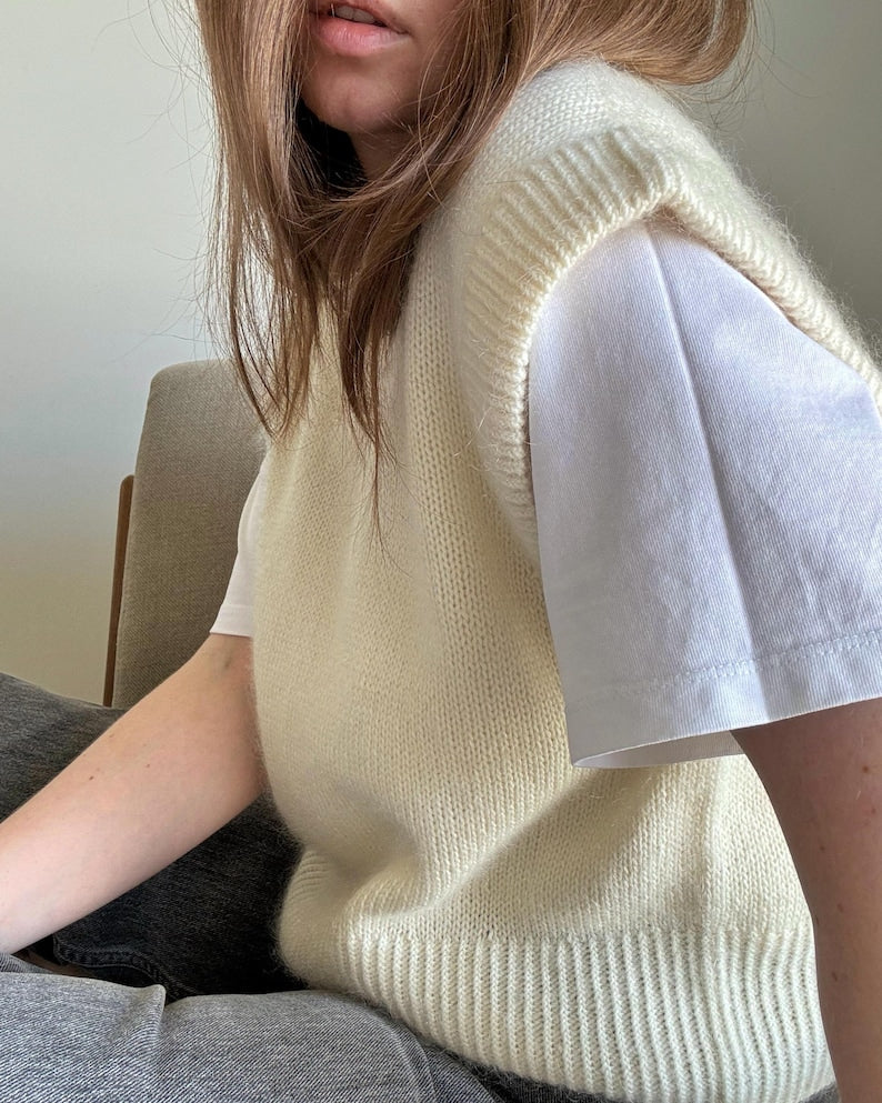 Loft Vest Knitting Pattern