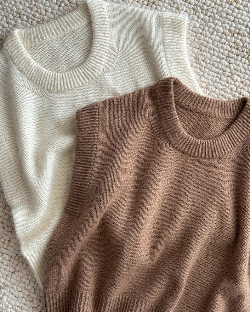Loft Vest Knitting Pattern
