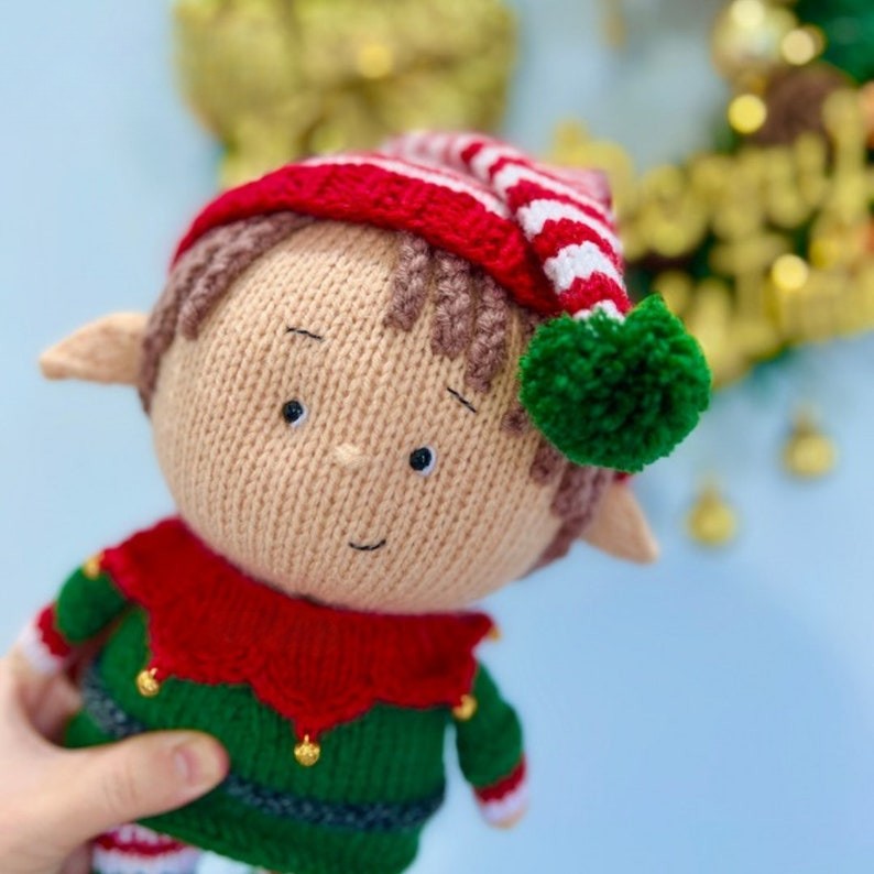 Jingle Elf Knitting Pattern