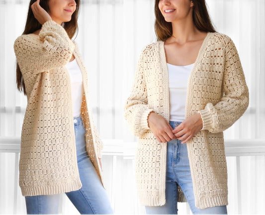 Haven Cardigan Crochet Pattern