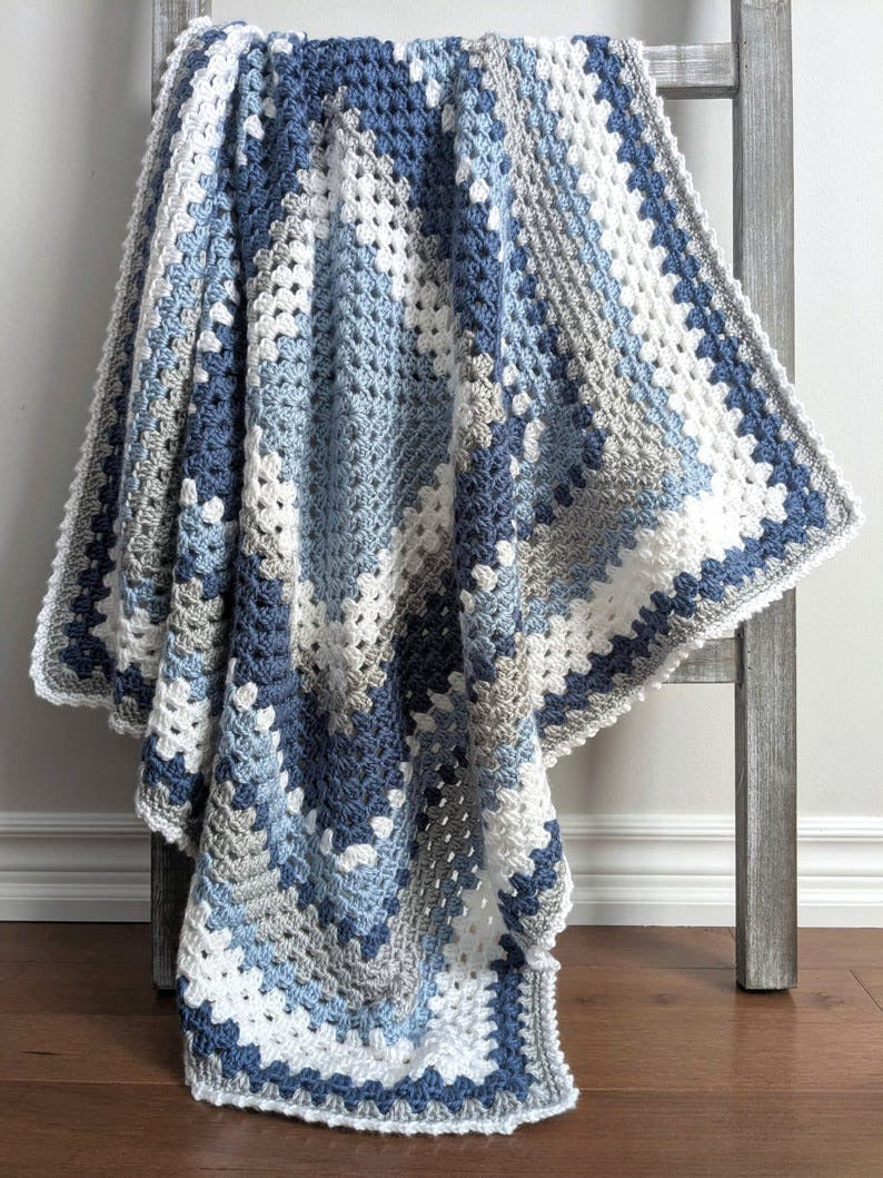 Winter Sky Blanket Crochet Pattern