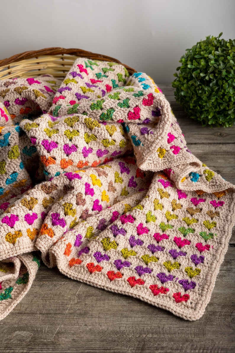 Sweet Embrace Blanket Crochet Pattern