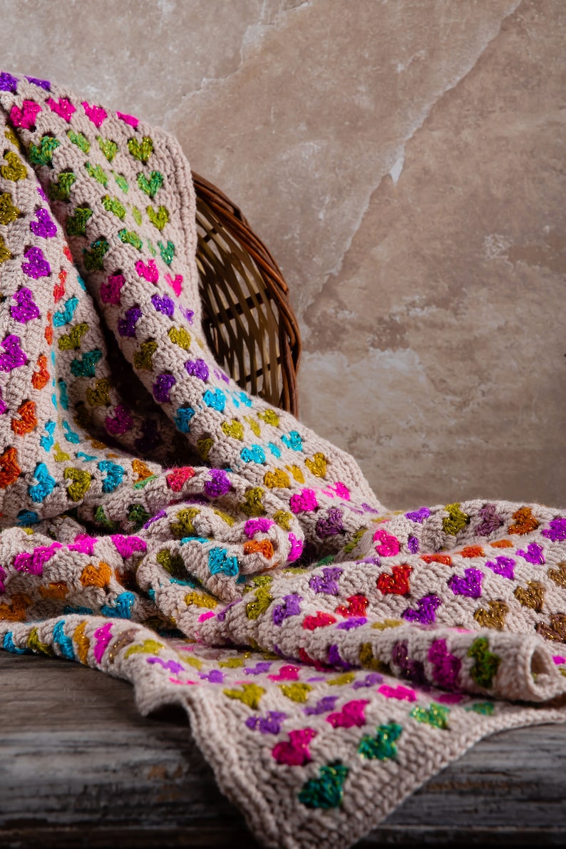 Sweet Embrace Blanket Crochet Pattern