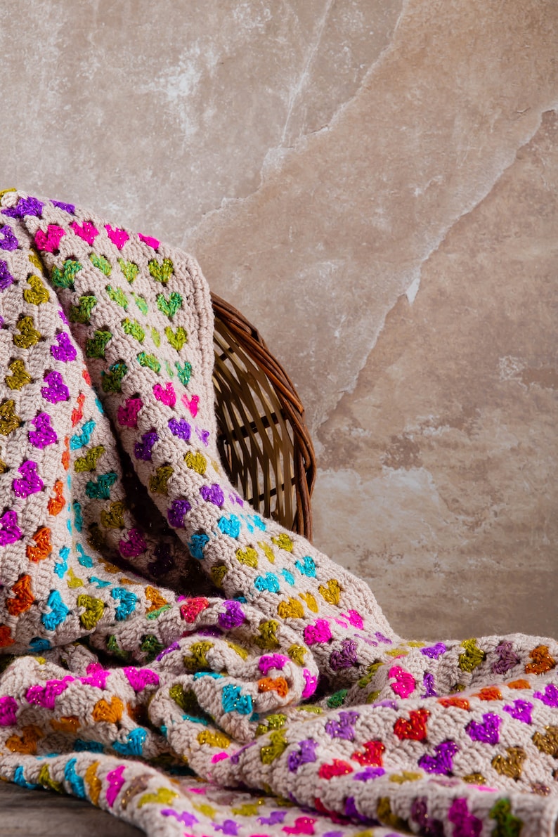 Sweet Embrace Blanket Crochet Pattern