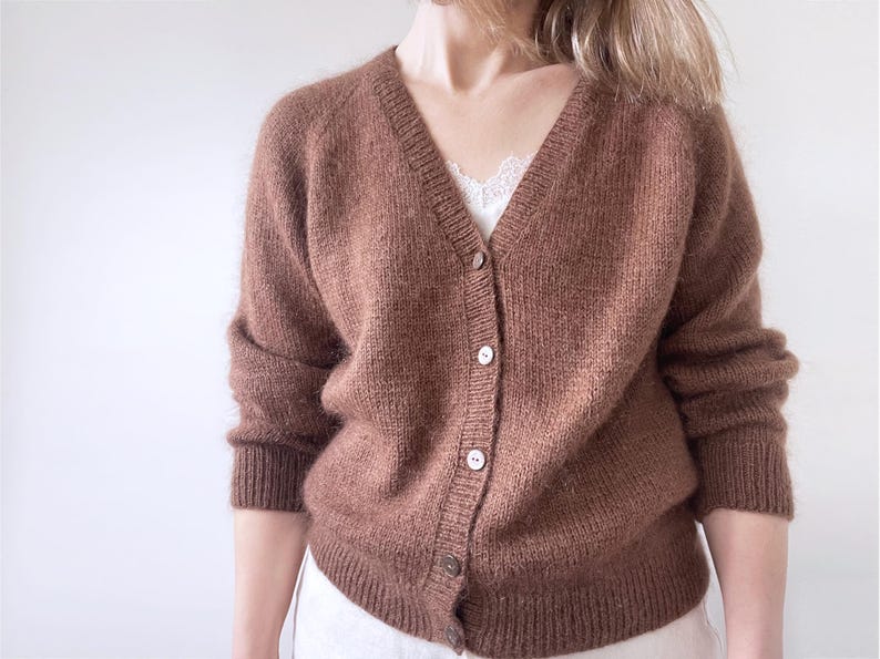 Heritage V Cardigan Knitting Pattern