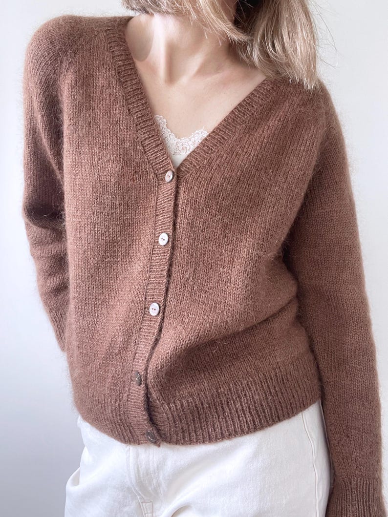 Heritage V Cardigan Knitting Pattern