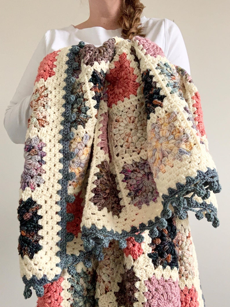 Cloudburst Blanket Crochet Pattern
