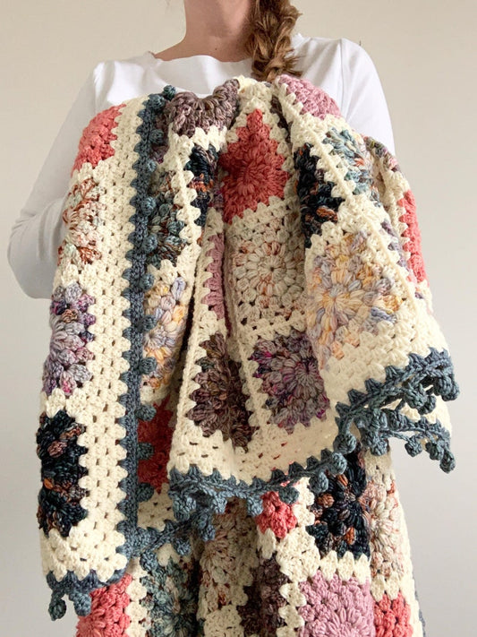 Cloudburst Blanket Crochet Pattern