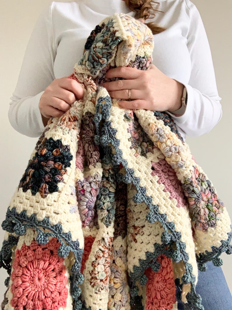 Cloudburst Blanket Crochet Pattern
