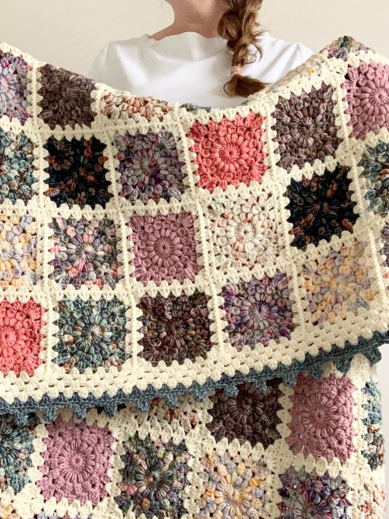 Cloudburst Blanket Crochet Pattern