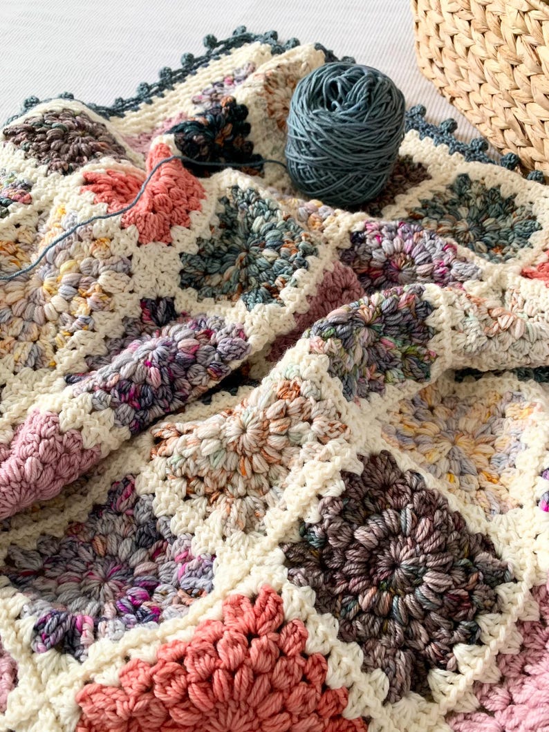 Cloudburst Blanket Crochet Pattern