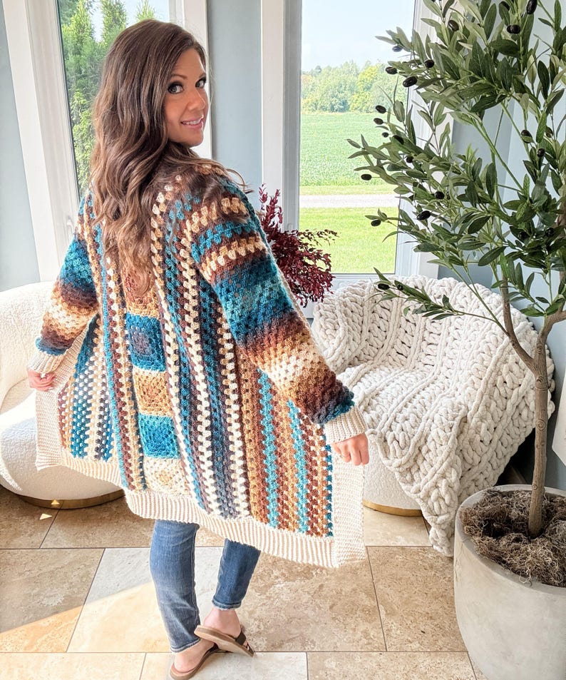 Elegance Cardigan Crochet Pattern