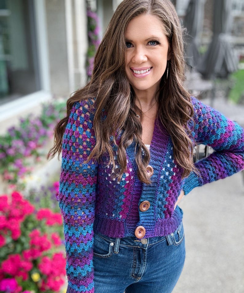 Elegance Cardigan Crochet Pattern