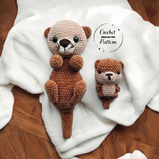 Cuddle Otter Crochet Pattern