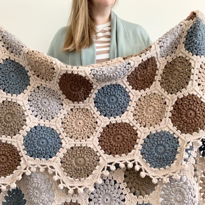 Driftwood Dreams Blanket Crochet Pattern