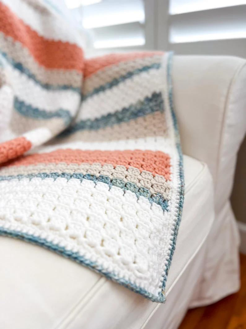 Easy Blanket Crochet Pattern