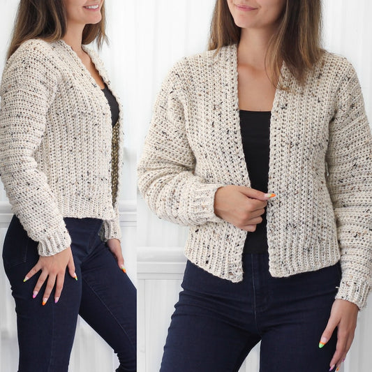 Effortless Cardigan Crochet Pattern